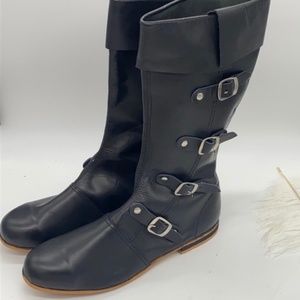 New Handmade Steampunk Leather Boots